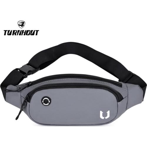 High Quality Mens Casual Sport Waist Pack Thick Belt Bag With Chain Shoulder Bag Strap Chest Designer Bag