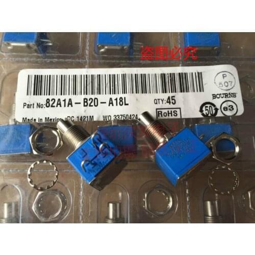 Original new 100% 82A1A-B20-A18L single potentiometer 50K axis 16MM (SWITCH)