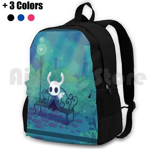 Hollow Knight Outdoor Hiking Backpack Riding Climbing Sports Bag Hollow Knight Video Game Fanart