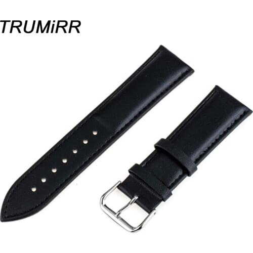 16mm 18mm 20mm 22mm Genuine Leather Watchband + Tool for Mido Baroncelli Belluna Watch Band Wrist Strap Bracelet Black Brown