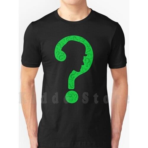 The Riddler ? T Shirt Diy Big Size 100% Cotton The Riddler Edward Nygma Bruce Wayne Oswald Cobblepot The Penguin Nygmobblepot