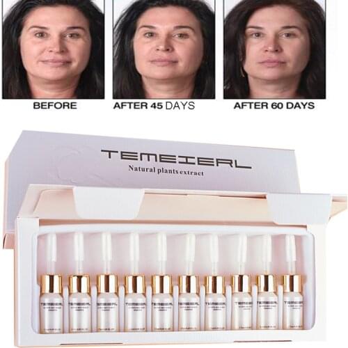 10PCS Anti Wrinkle Really Effective Products Magic Anti Aging Lift Face Cream Firming Cream Hyaluronic Acid Serum