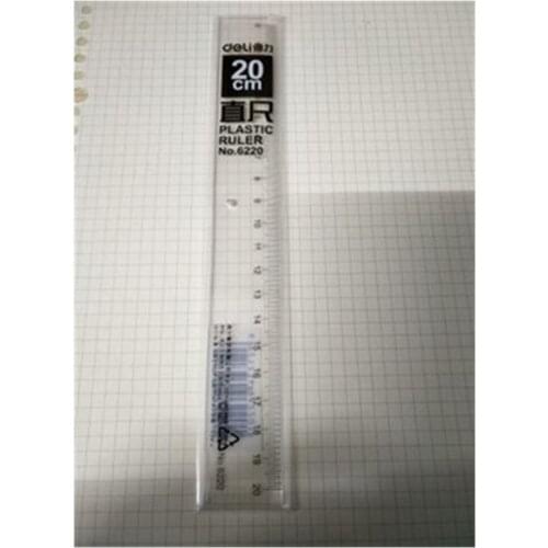1pcs Plastic Length Measuring Tool Straight Ruler for School 20cm 30cm 40cm