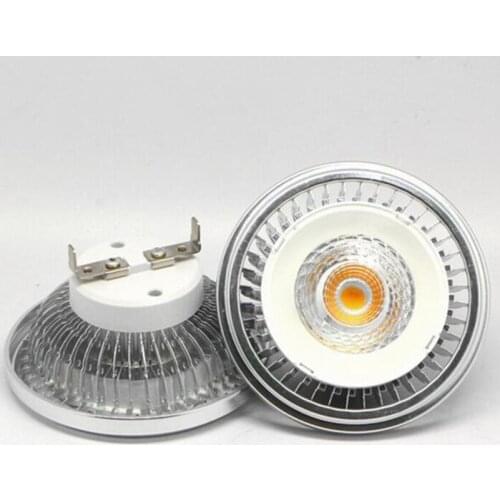 10W Dimmable LED AR111 Bulb G53 High Power QR111 ES111 LED LAMP AC110V AC220V AC230V DC12V AR111 LED Spotlight Lamps 10W COB G53