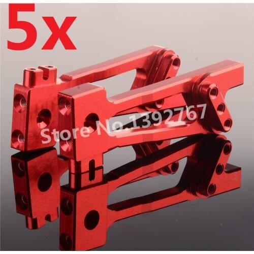 5Sets RC Car Aluminum Alloy Upgrade Rear Shock Tower K949-007 For 1/10 Scale Models Remote Cars WLtoys K949 CLIMBING Crawler