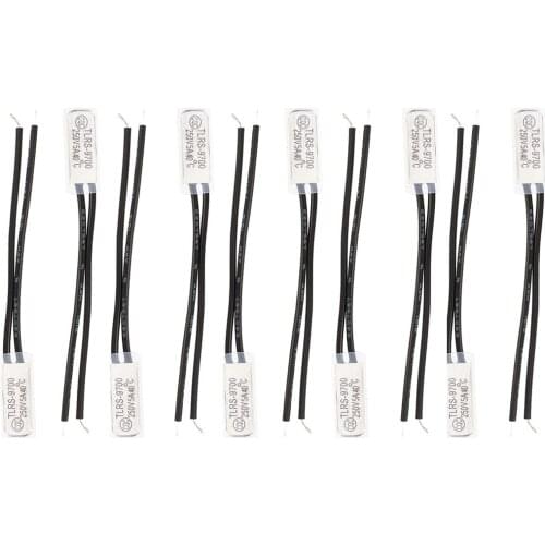 Top quality 10 Pcs Bimetal Temperature Control Switch Thermostat 40 Celsius N.O TLRS9700