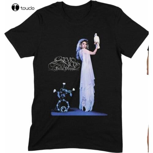 Stevie Nicks Bella Donna T-Shirt Funny Cotton Tee Vintage Gift For Men Women