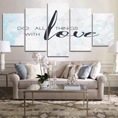 Indoor Hanging Mural Homestay Bedroom Wall Covering Dormitory Decoration Painting Bedside Painting Fresh and Simple Letters