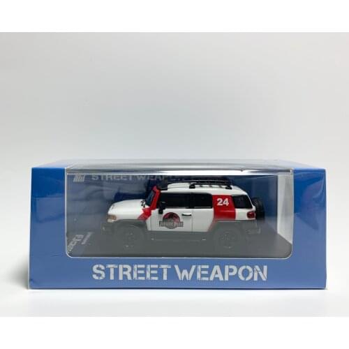 SW model Street Weapon1:64 Jurassic coating Toyota FJ Cruiser Collect die casting total car model