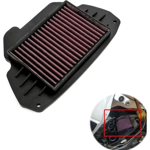 Motorcycle washable Intake Air Filter Clear cleaner Reuseful Element For Honda CBR CB 650 F CBR650F CB650F 2014 2015 2016