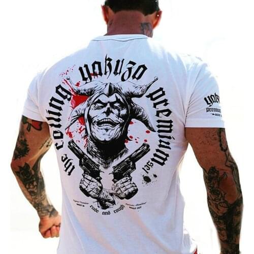 Mens short-sleeved T-shirt Bobber Motor Motorrad printed T-shirt fashionable and comfortable large summer new style