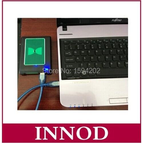 UHF RFID Desktop USB reader and writer with 2dbi embeded mini ceramics antenna