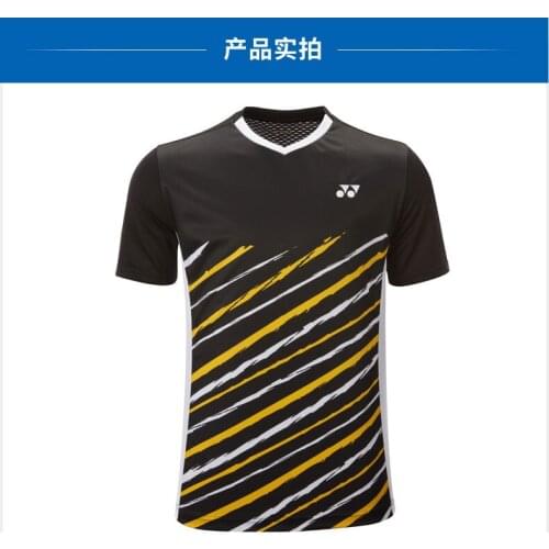 Original Yonex YY badminton uniform 110417 jersey quick-drying sweat-absorbent team uniform jersey