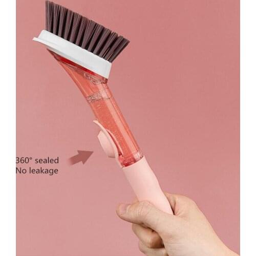 Cleaning Brush Long Handle Cup Brush Household Sponge Brush Strong Bath Brush Sponge Tiles Brush Bath Brush Kitchen Clean Tools
