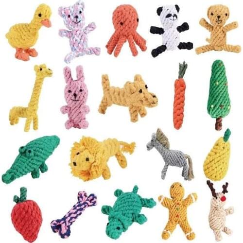 Buy One Get One Free Pet Dog Funny Durability Plush Dog Toys Chew Toy Fit for All Pets Elephant Duck Pig Plush Toys