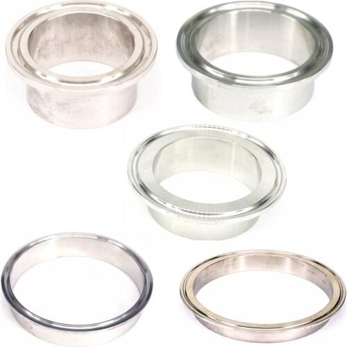 0.5" 1.5" 2" Tri Clamp 304 Stainless Steel Sanitary Ferrule Pipe Fittings Adapter Homebrew