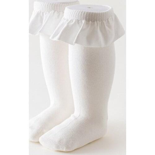 10pair/lot Wholesale Princess Baby Girls Leg Warmers Lace Dance Sock Toddler Infant Long Socks Booties Wholesale