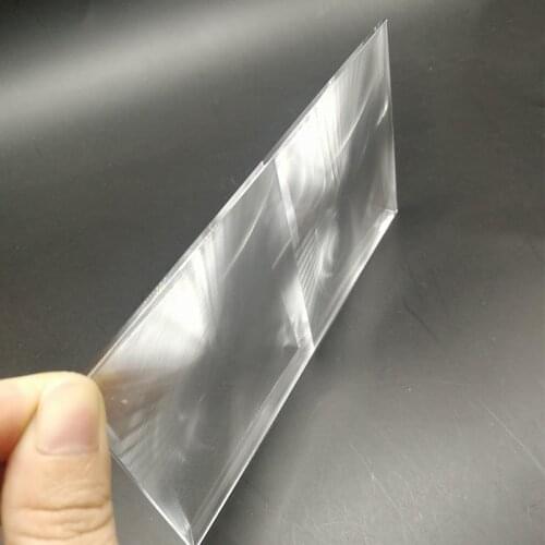 155*85mm Focal length 85mm PMMA Rectangle 2 in 1 lens Array Optical Fresnel lens