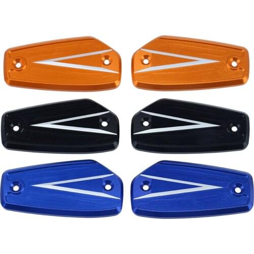2x Front Brake Fluid Reservoir Cover for HAYABUSA GSX1300R 2021-2022 BKING