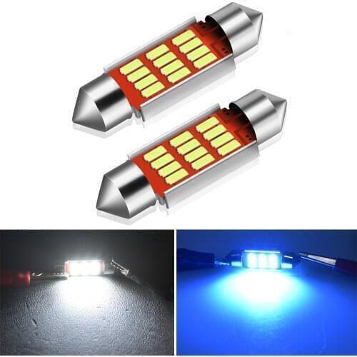 2x 36mm Festoon C5W Led Canbus Car Interior Light Bulb For 2011-2016 Kia Rio 3 4 Sportage Sorento Cerato Optima K2 Ceed Picanto