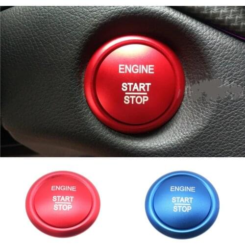 Car Engine Start Stop Ignition Key Ring Sticker for Mercedes Benz A CLA GLA C GLC V class W176 W205 X253