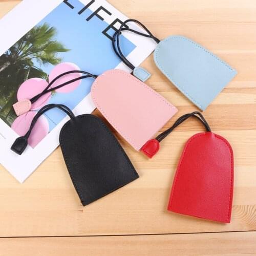 Pure 4/Colors Pull Type Key Bag PU Leather Key Wallets Housekeepers Car Key Holder Case New Leather Keychain Pouch Organizer