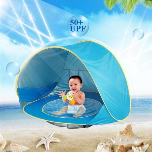 Kids Baby Games Beach Tent Portable Build Outdoor Sun Child Swimming Pool Play House Tent Toys support dropshipping