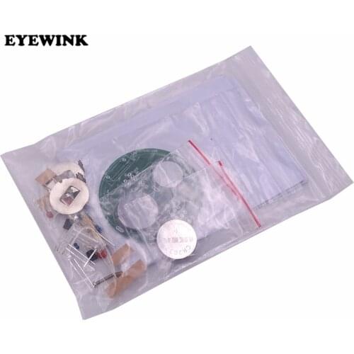 Diy electronic kit LED gyro DIY welding kit Rotating lantern Inline components diy electronic sodering project(no battery)