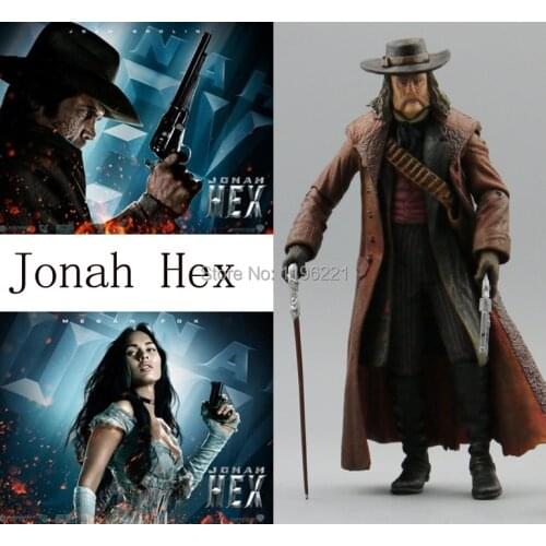 Free Shipping Out of print NECA Action Figure Western heroes Megan Fox Leila Josh Brolin Jonah Hex QUENTIN Turnbull