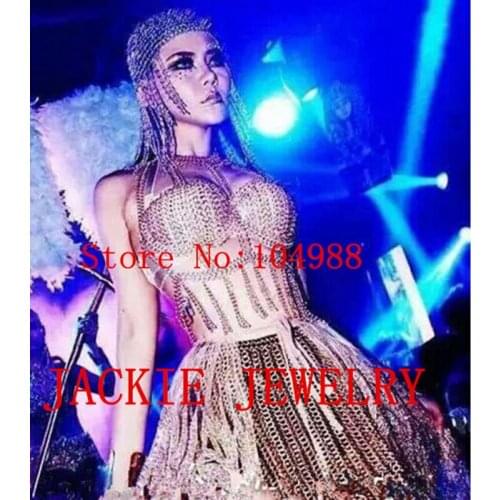 HOT SALE! Free Shipping Fashion B667 Women Gold Colour Chains Jewelry Unique Design Sexy Bra Body Dressing Body Chains Jewelry