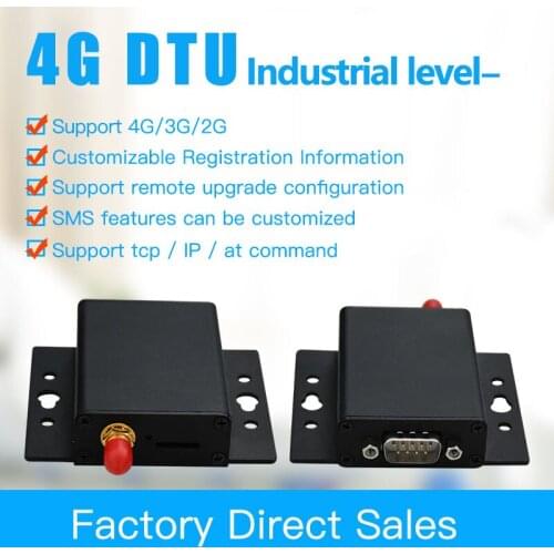 GPRS DTU GSM LTE wireless data transfer module RS232/485 serial port to 2G 3G 4G DTU XZ-DG4M