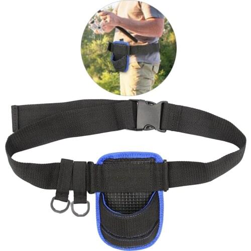 Lighweight Fishing Pole Support Holder Stand Up Fishing Fight Waist Belt Band Black