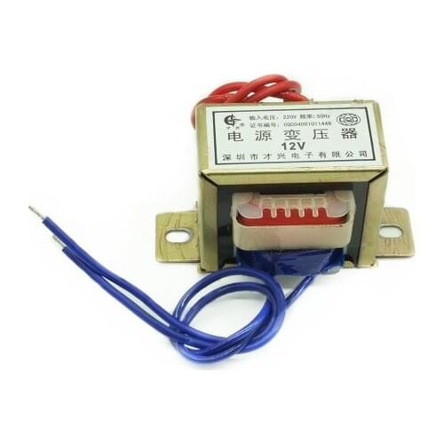 AC 6V 9V 12V 15V 18V 24V 30V Output Voltage 8W EI copper core Input 220V 50Hz~60Hz Single/dual voltage Copper power transformer