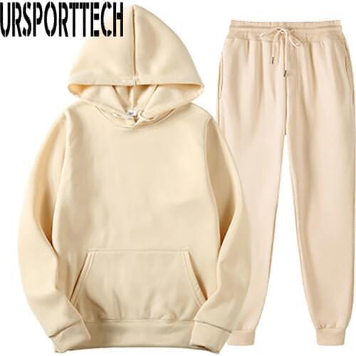 Mens Sets Hoodies Pants Tracksuit Men Set Spring Autumn Casual Two-Piece Tracksuit Sportswear Jogging Women Couple Sets Jacket