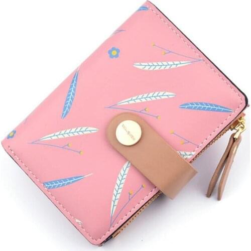 2020 New Women Wallet Card Holder Fashion Short Style Coin Purse Female Clutch Bag Designer Small Wallets