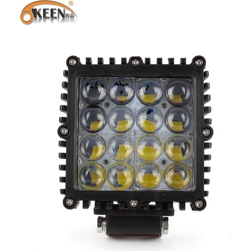 OKEEN Car Led Work Light 80W Led Light Bar Spot Flood Beam Led Chip 5Inch Dc 12V 24V For 4X4 Offroad Car Pickup Truck SUV ATV