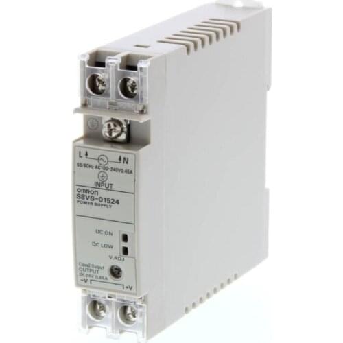 S8VS-01524 S8VS0182R 15W | 24V | 100-240VAC | 0.65A Switching Power Supply
