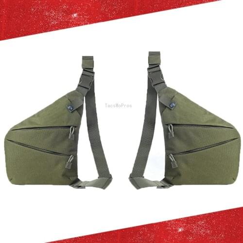 Outdoor Climbing Crossbody Bags Multicam Military Tactical Training Chest Bag Men Women Anti-theft Right Left Shoulder Bags