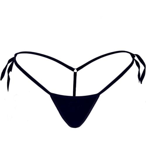 Women Sexy Thongs G-strings Transparent Triangle Mini Micro Bikini Swimwear Panties Briefs Ladies Erotic Underwear Tangas T Back