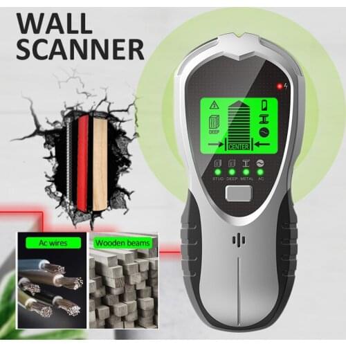 1Pc Portable Electric Wood Metal Stud Sensor Locator Wall Scanner Detector Detect Deep-Buried Objects In Floors And Ceilings
