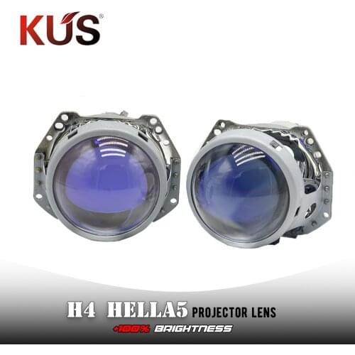 3.0 inch Bi Xenon Hid Projector Lens blue Coating H4 hella 5 Metal Holder Use D2s D2h Xenon Bulbs For Car Headlight Retrofit