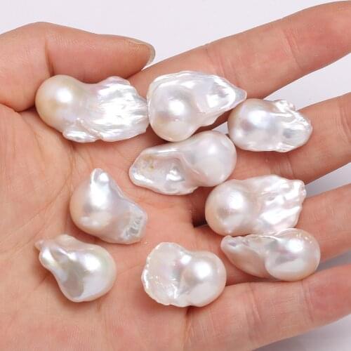 1 piece Natural Freshwater Pearl Loose bead irregular shape Pendants for Jewelry Making DIY womens elegant Necklace Accessories