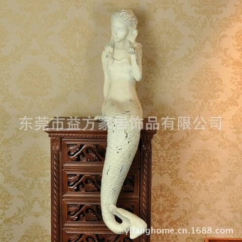 C mermaid resin ornaments home decorations aquarium decoration craft creative home decorations
