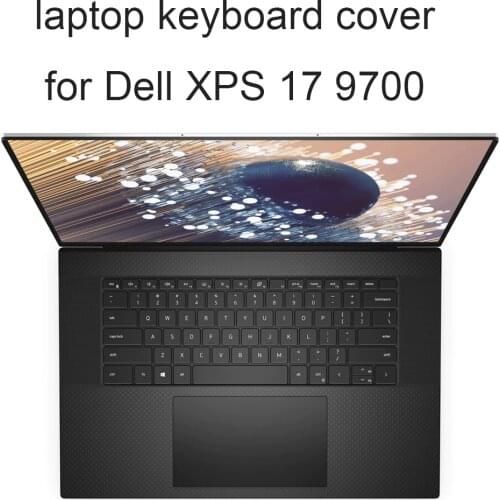 Keyboard Covers for Dell XPS 17 9700 13 9300 with XPS 15 9500 new 2020 hot sale silicone skin film clear protective cover best