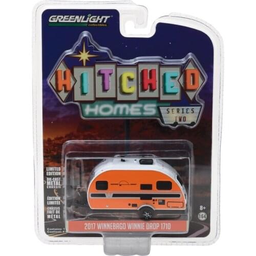 GreenLight 1:64 2017 Winnebago Winnie Drop 1710 Alloy model car Metal toys for childen kids diecast gift