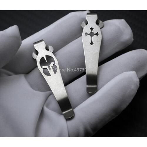 1pc ZT knife CQC 551 series Titanium alloy pocket Knife clip pocket clip belt clip