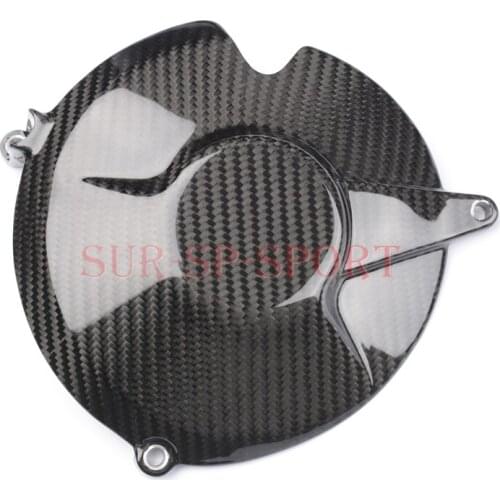Clutch Cover Engine Cover Left For BMW S1000RR 2017-2018 S1000R 2017-2018 Full Carbon Fiber 100% Twill