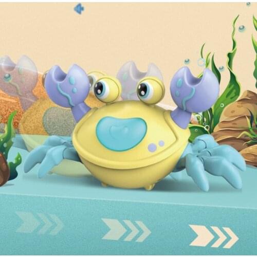 Magnetic Assembly Marine Creature Toys DIY Sea Turtle Lobster Crab with Light Baby Children Water Fish Toy