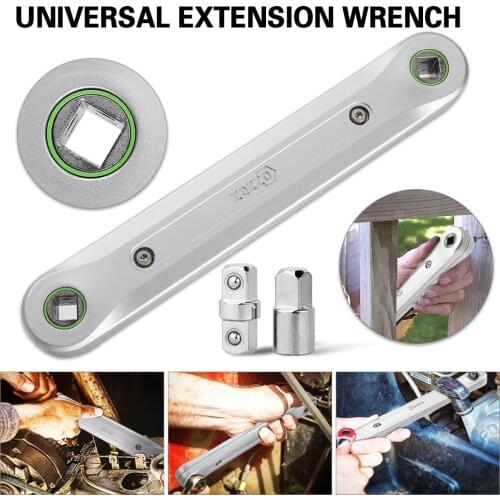 Upgrade Metal Universal Extension Wrench Automotive DIY 3/8"Tools for Car Vehicle Auto Replacement Parts Hand Tool Drop shipping