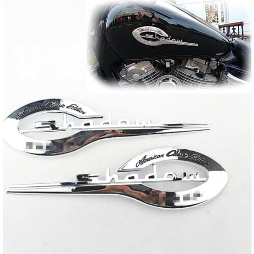 Motorcycle 3D Emblem Badge Decal Fuel Tank Sticker Shadow Tank Pad Protector Decal For Honda Shadow VT VTX 400 500 600 750 1100